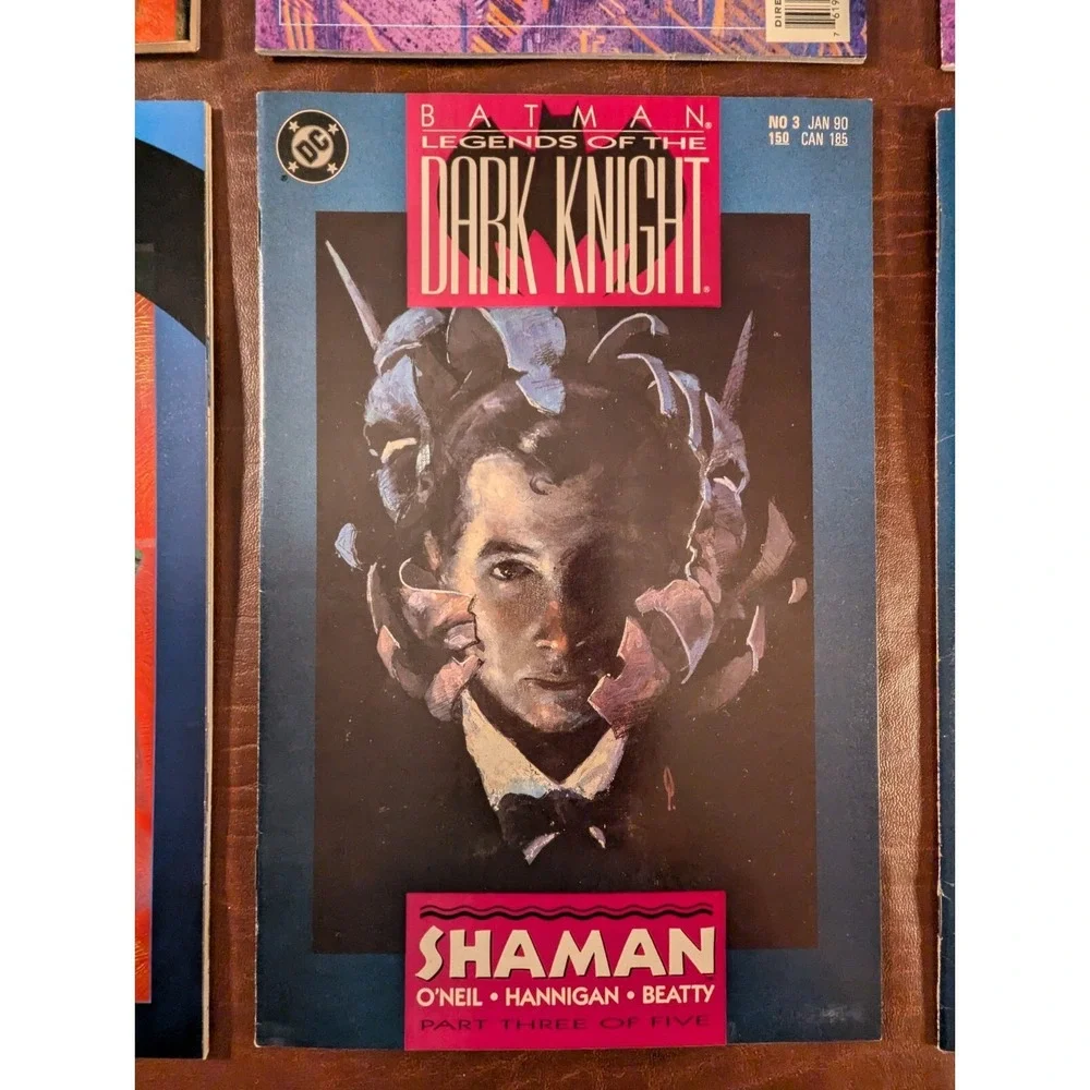 DC Comics Batman Lot of 8 Vintage Comic Books 1980s–1990s w/ Duplicates‎